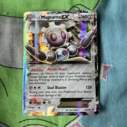 Magearna EX XY175 Black Star Promos Holo Card LP Condition Pokemon TCG - Image 1