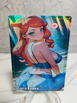 Sonia Trading Card Waifu Goddess Story Anime Girl holo Karte Manga Full Art - Image 1
