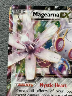 Magearna EX 75/114 2016 Ultra Rare Holo Pokemon Card MP - Image 5