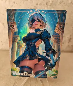 Nier Automata Trading Card Waifu Goddess Story Anime Girl holo Karte Manga - Image 1