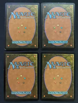 MTG Magic the Gathering x4 Lot Signed Cards Reynolds Deschamps Walker Baren - Image 2