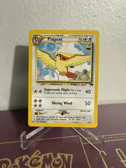 Pokemon TCG Pidgeot Southern Islands 2/18 Non-Holo Promo Card - Image 1