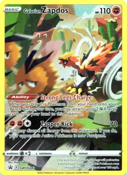 Galarian Zapdos SWSH283 SWSH: Sword & Shield Promo Cards Holo - Image 1