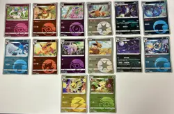 Pokemon Eeveelution CBB2C Gem Pack Poke Ball Set Of 14 Cards! - Image 1
