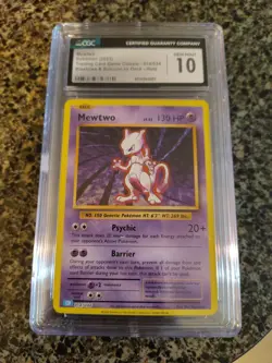 Mewtwo Pokemon (2023) Trading Card Game Classic - 014/034 Holo CGC GEM MINT 10 - Image 1
