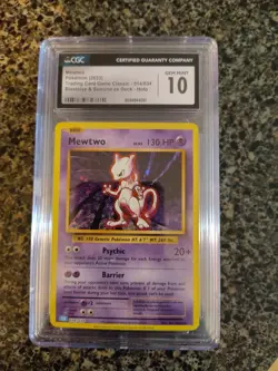 Mewtwo Pokemon (2023) Trading Card Game Classic - 014/034 Holo CGC GEM MINT 10 - Image 2