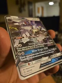 Pokemon S&M Cosmic Eclipse Silvally GX Full Art Holo Ultra Rare Card 184/236 - Image 3