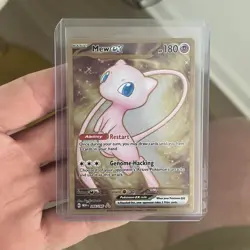 Mew ex NM Metal Promo Card 205/165 Ultra Premium Collection UPC Pokemon 151 NM - Image 1