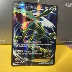 Rayquaza EX Full Art 104/108 Roaring Skies Holo Mint NM Pokemon Card - 🐉 - Image 1