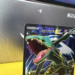 Rayquaza EX Full Art 104/108 Roaring Skies Holo Mint NM Pokemon Card - 🐉 - Image 5