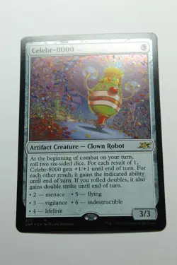 MTG Celebr-8000 x1-Galaxy Foil -Unfinity-Lightly Played - Image 1