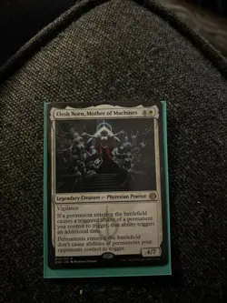 Magic the Gathering Elesh Norn Mother of Machines Phyrexia Card NM Condition - Image 1