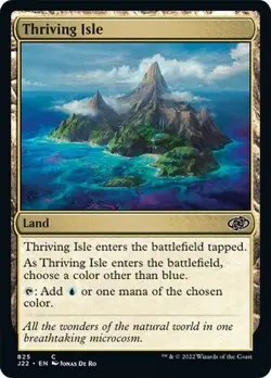 Thriving Isle - 825 - Land - Jumpstart 2022 - Magic MTG - Image 1