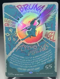 Bruna, Light of Alabaster Secret Lair Drop Foil - Image 1