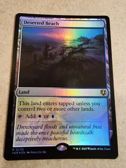 Deserted Beach - #276 Foil - Innistrad Remastered - Mtg - Image 1
