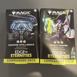 Magic the Gathering Edge of Eternities Commander Deck Sealed Set - Image 1