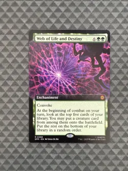 MTG Web of Life and Destiny #0268 Extended Art M Marvel’s Spider-Man (SPM) - Image 1