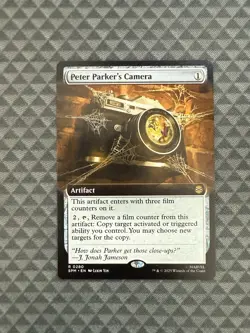 MTG Peter Parker’s Camera #0280 Extended Art Rare Marvel’s Spider-Man (SPM) - Image 1