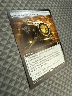 MTG Peter Parker’s Camera #0280 Extended Art Rare Marvel’s Spider-Man (SPM) - Image 2