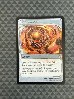 MTG Torpor Orb #236 Future Sight Rare Mystery Booster 2 (MB2) - Image 1