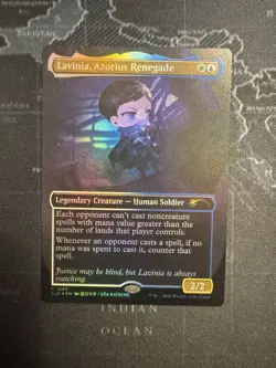 Lavinia, Azorius Renegade Borderless Foil - SLD 1685 - NM - MTG Magic - Image 1