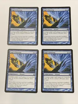 Sage's Dousing x4 Magic the Gathering Morningtide MTG Moderately Played English - Image 2