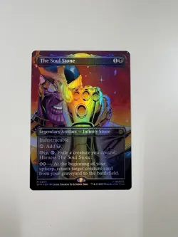 The Soul Stone (Borderless) Marvel's Spider-Man Foil Near Mint 0243 HOT SALE! - Image 1