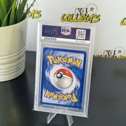PSA 9 BASE SET 2 BLASTOISE HOLO SWIRL 4/130 ENGLISH POKEMON GRADED CARD - Image 3