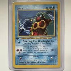 Pokemon Cards: 1st Edition Neo Revelation Uncommon: Jynx 31/64 - Image 1