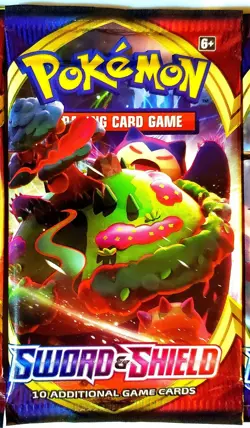 1pk: SWORD & SHIELD Base Set - Pokemon TCG - One Foil Pack - Art At Random - Image 4