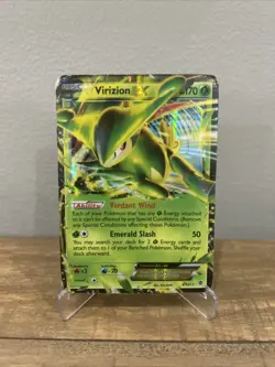 Pokemon TCG Virizion EX 9/101 Plasma Blast Ultra Rare Holo - Image 1
