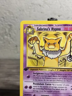 Sabrina's Hypno 56/132 Gym Challenge Regular Uncommon-Pokemon TCG-1st ED-LP!! - Image 2