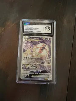 Deoxys VSTAR Full Art GG46 Crown Zenith CGC 9.5 Mint+ English Holo 2023 - Image 1