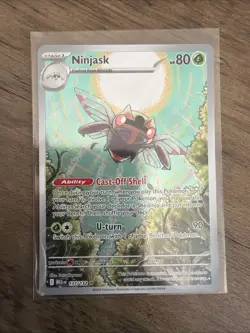 Ninjask 137/132 Illustration Rare Mega Evolution Pokemon TCG - Image 1