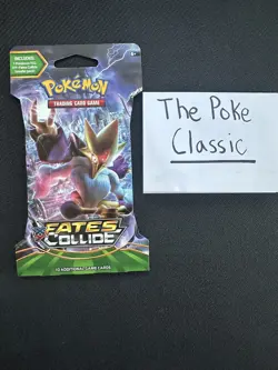 Pokemon Fates Collide Sleeved Booster Pack COMPLETE ART SET - 4 Packs SEALED - Image 5