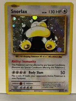 Snorlax - XY179 Holo XY Promos LP Pokemon Fast Shipping - Image 1