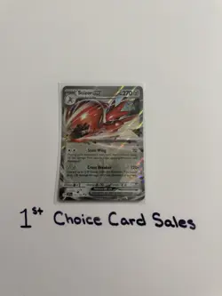 Scizor ex 111/162 - S&V: Temporal Forces Double Rare - Pokemon TCG (NM) - Image 1