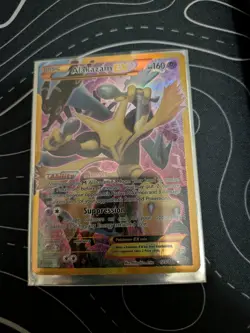 Alakazam EX 125/124 XY Fates Collide 2016 Secret Rare Pokemon - Image 3