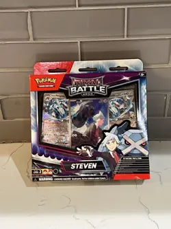 Pokemon Rival Battle Deck Steven's Beldum Illustration Metagross Ex New In Hand! - Image 1