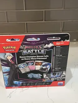 Pokemon Rival Battle Deck Steven's Beldum Illustration Metagross Ex New In Hand! - Image 3