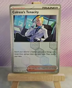 Pokemon TCG: Colress's Tenacity (Reverse Holo) 057/064 - Shrouded Fable - NM - Image 1