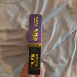 Pokemon TCG Mew Hidden Fates Pin Collection SEALED 3 Hidden Fates booster packs! - Image 5