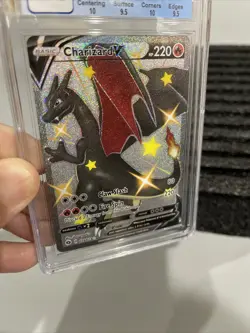 2020 Pokemon Charizard V Champions Path 079/073 Gem Mint 9.5 CGC Grade Like PSA - Image 4