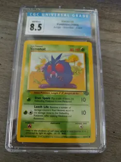Venonat 1999 Pokemon Jungle 63/64 CGC 8.5 - Image 1