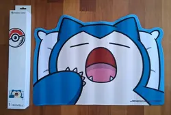 Snorlax Die-Cut Playmat Sleepy Snorlax Pokemon Center Exclusive Pokemon TCG NEW - Image 1