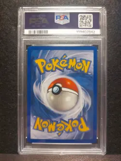 1999 POKEMON FOSSIL 1ST ED #60 GAMBLER PSA 9 Freshly Graded - Image 4