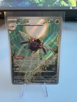 Ninjask 137/132 Illustration Rare Mega Evolution English Pokemon TCG - Image 1