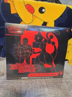 Factory Sealed Pokemon Scarlet & Violet Destined Rivals ETB Elite Trainer Box - Image 1