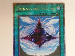 YU-GI-OH Dimensional Fissure 1st Edition Quarter Century Secret Rare Inv30453423 - Image 3