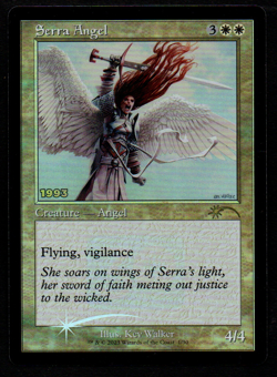 RUSH ENGLISH Ange de Serra 30th Anniversary Celebration - Serra Angel MTG Magic - Image 1